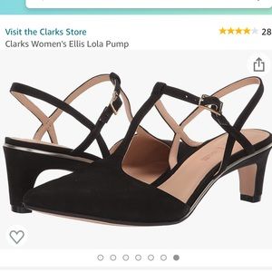 Clark’s Lola Ellis Nubuck Pump